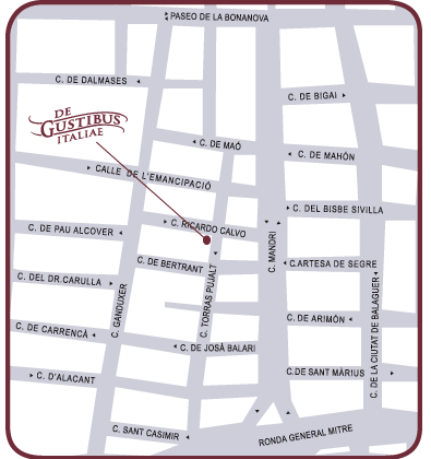 De Gustibus Italiae - Dirección